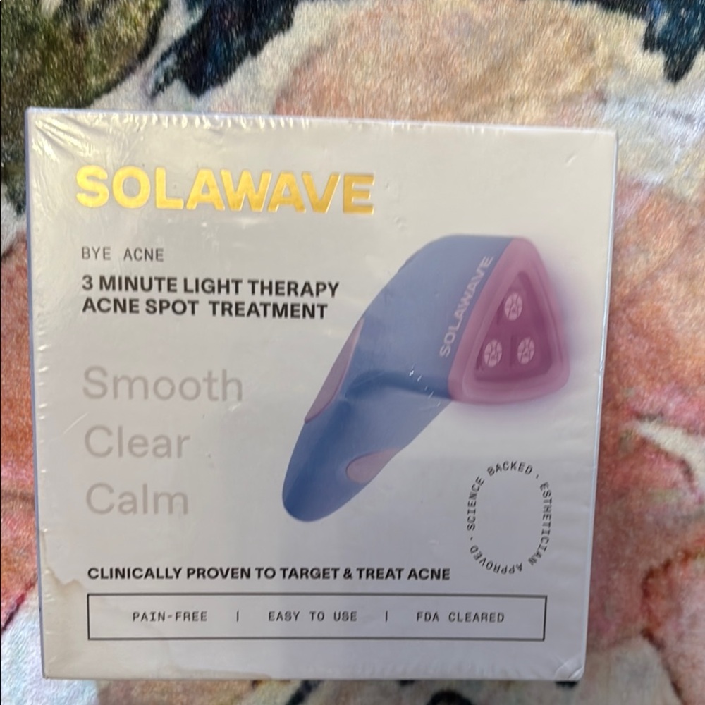 Blue and Pink Acne Spot Treatment